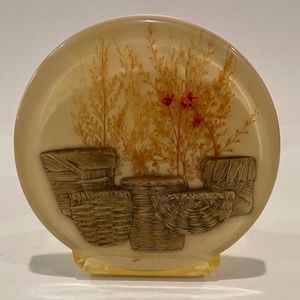 Boho/Vintage  Colorflo Lucite Napkin Holder 70's